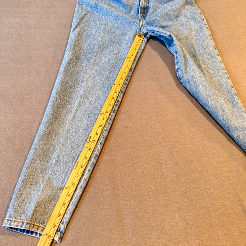 Vintage Bongo Jeans by Gene Montesano High Waist Tapered Made in USA size 9 - Picture 8 of 14